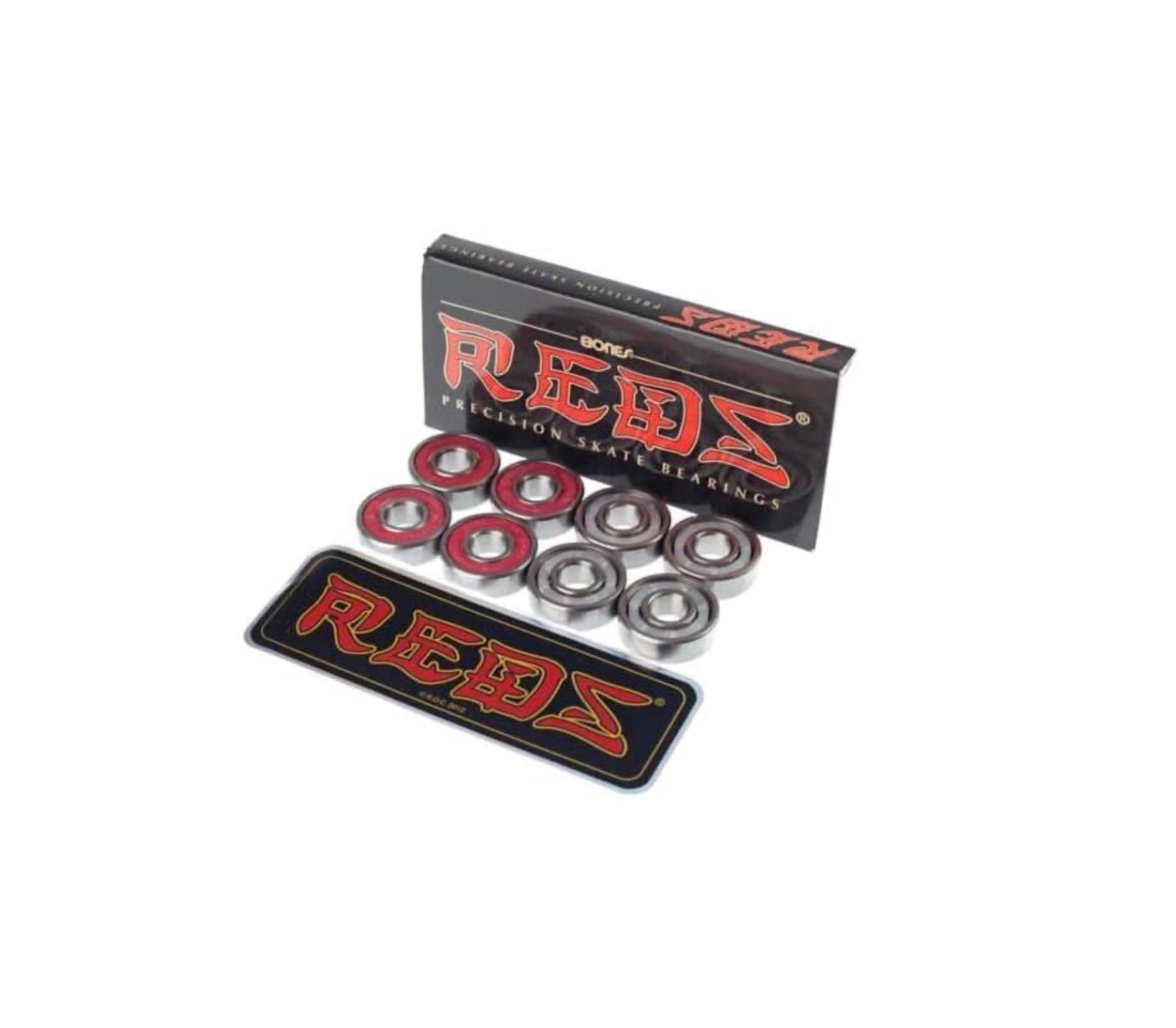 BONES REDS Bearings - 8mm 8 PACK