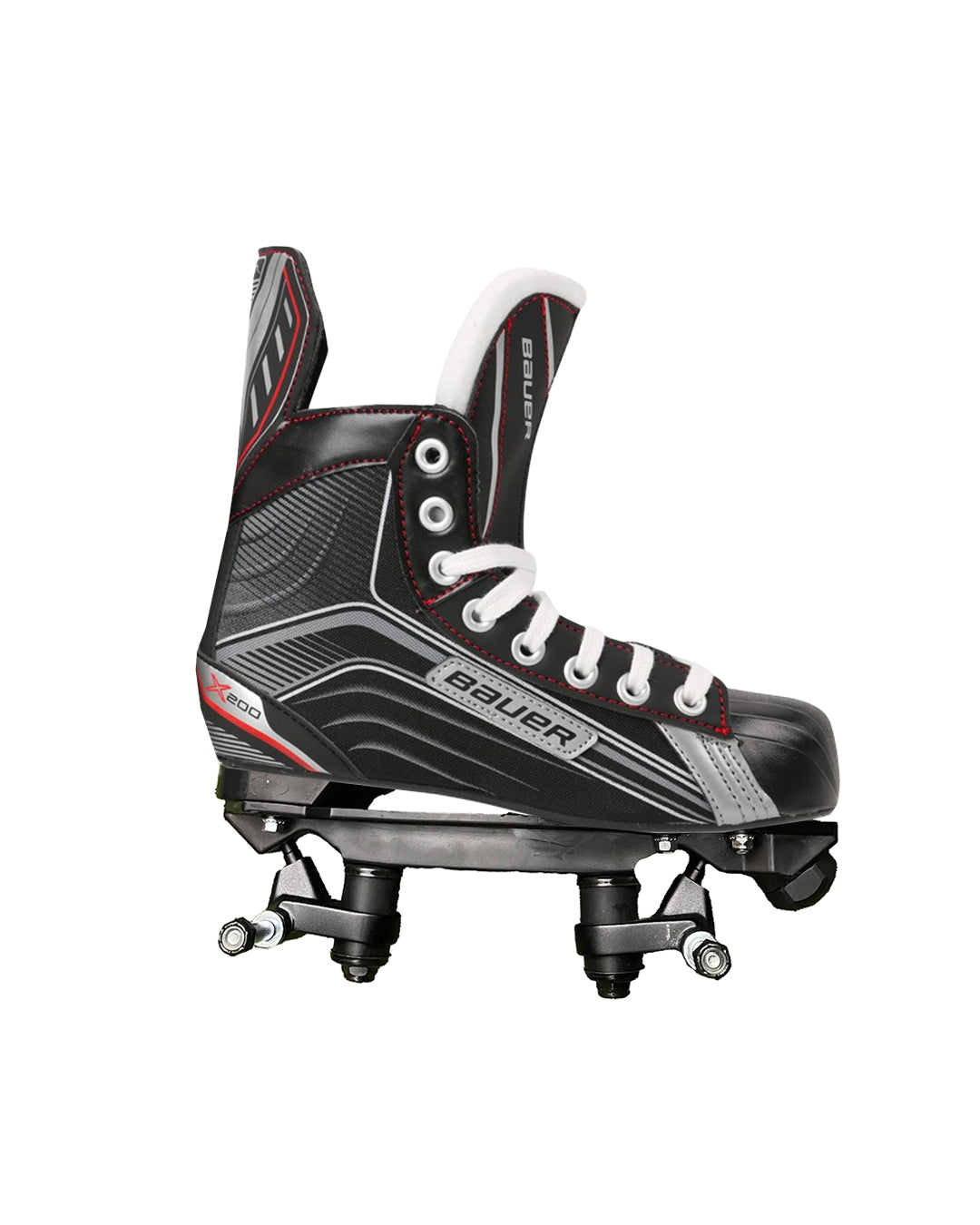 Renewed UK8 Bauer Vapour Elites Quad Rollerskates