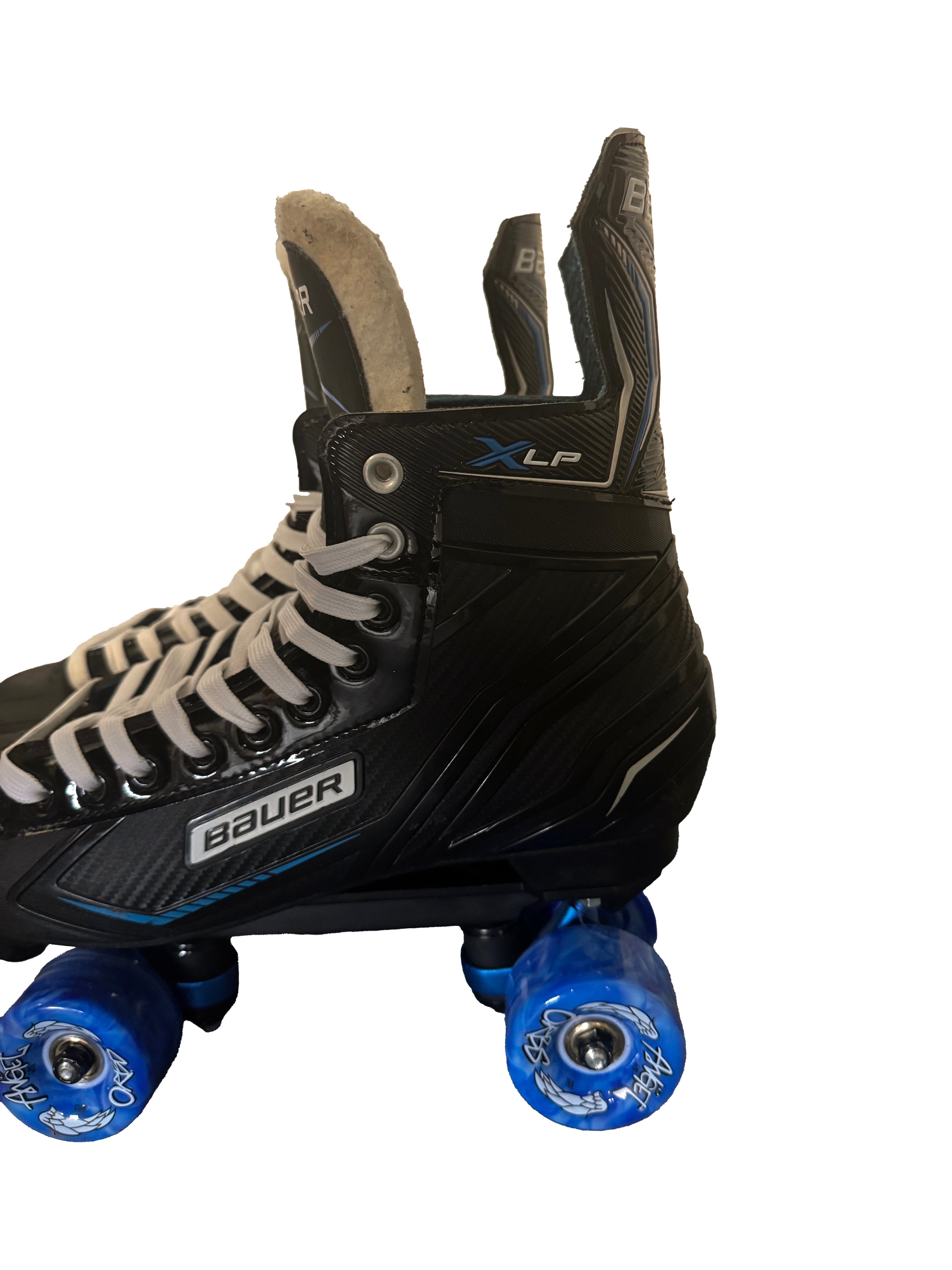 Renewed UK12 Bauer XLP Quad Rollerskates