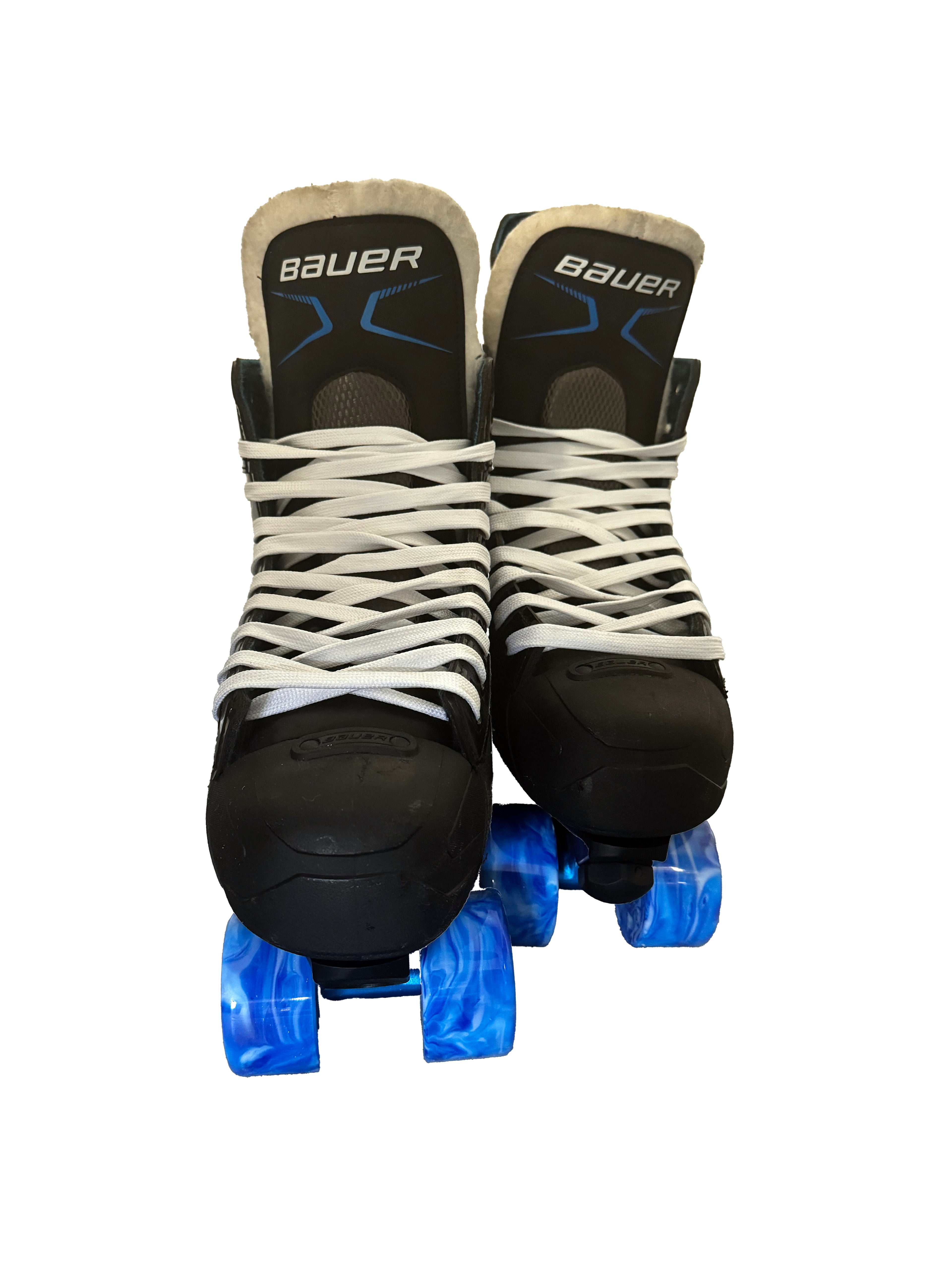Renewed UK12 Bauer XLP Quad Rollerskates