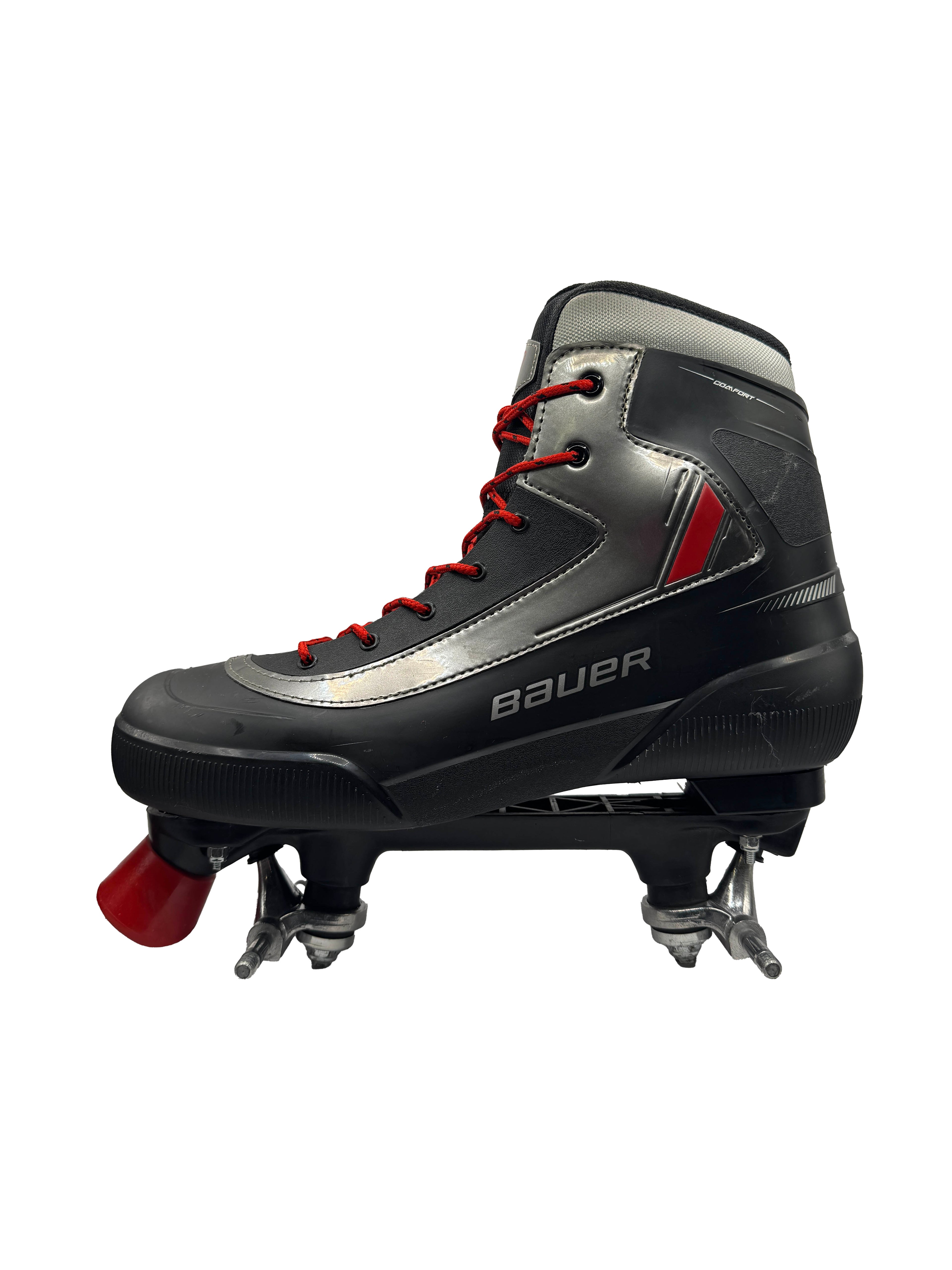Renewed UK11 Bauer Expedition Recreational Quad Roller skates