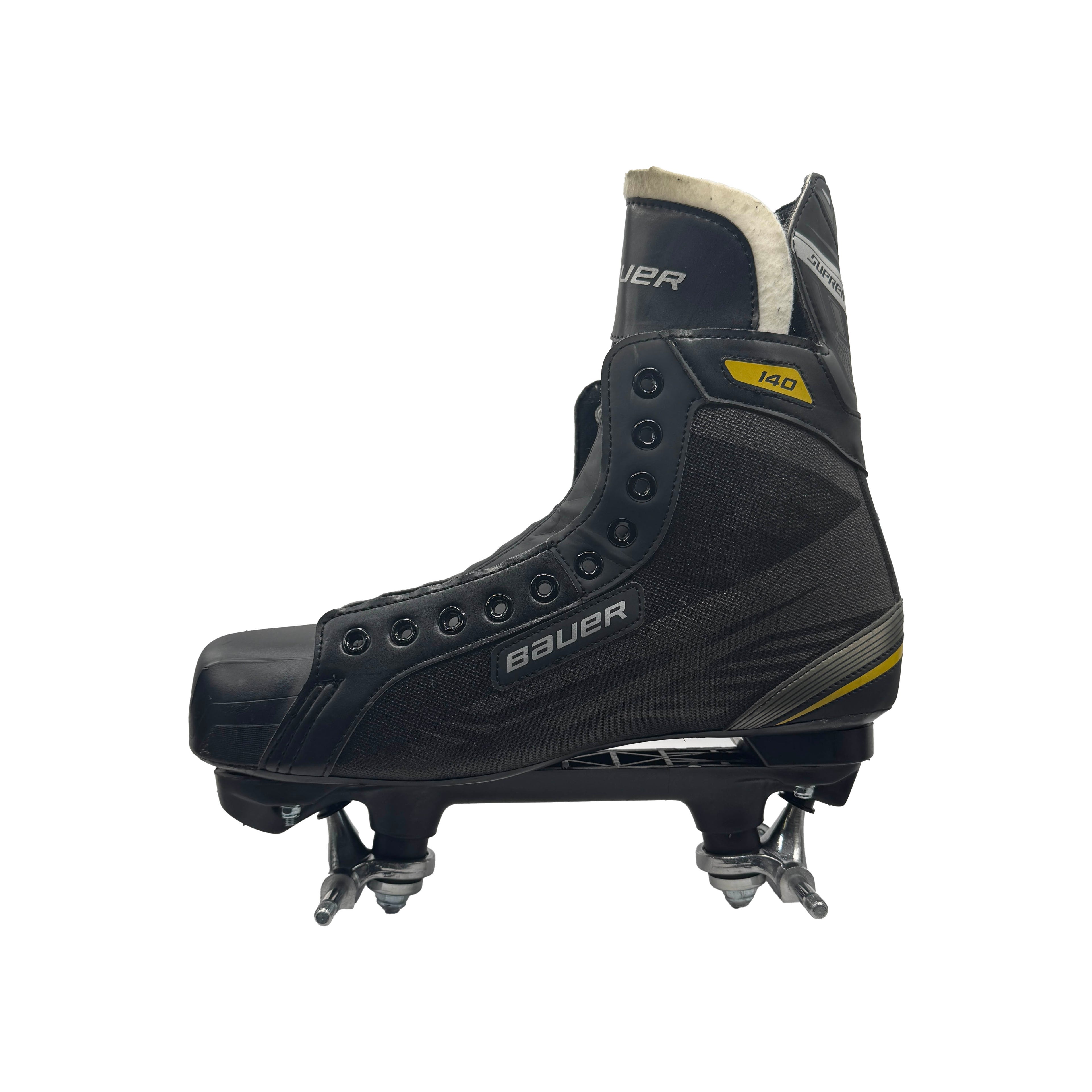 Renewed UK12 Bauer Supreme 140 Quad custom built rollerskates