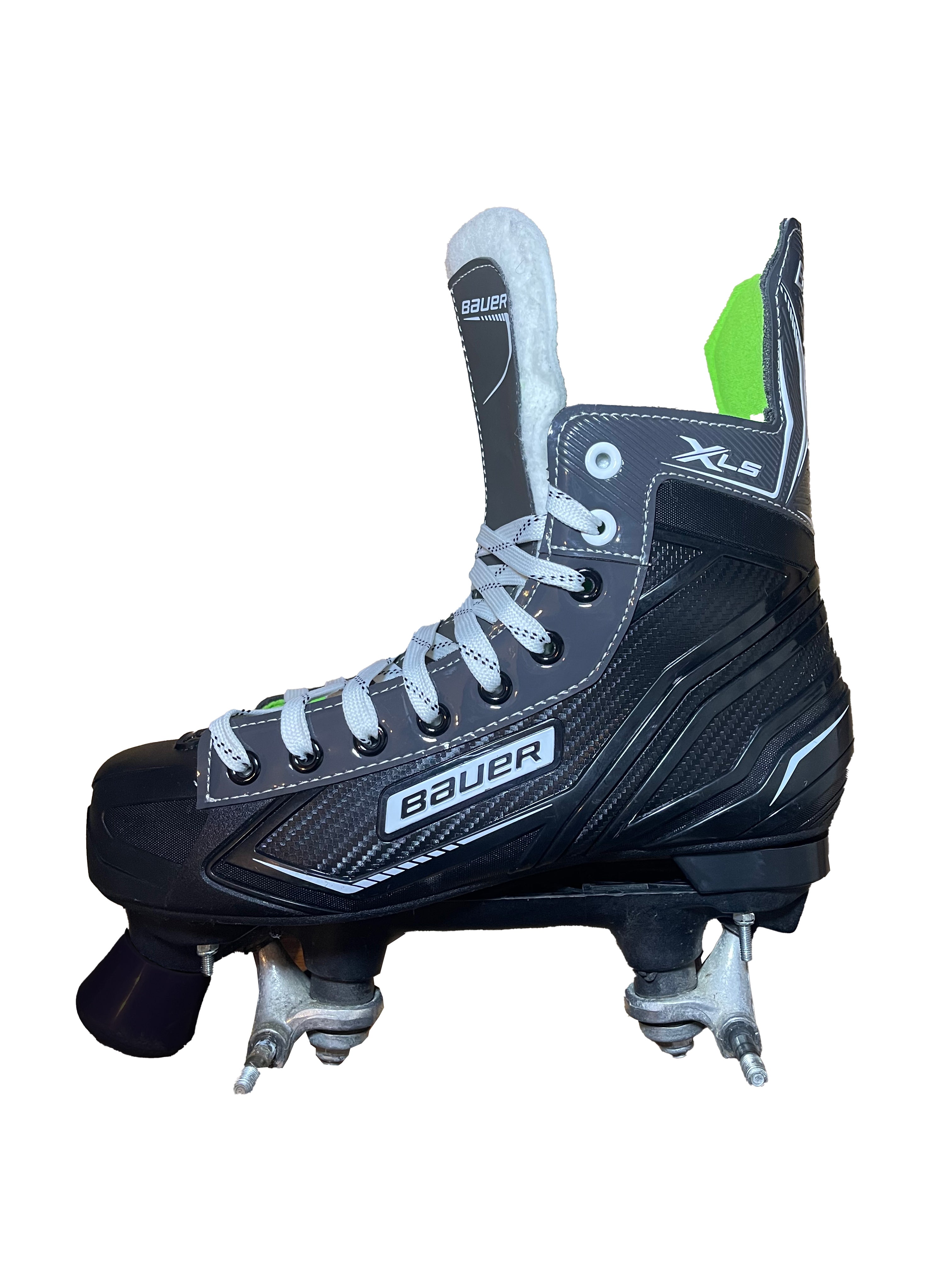 Renewed UK8 Bauer XLS Quad Roller skates Custom Built