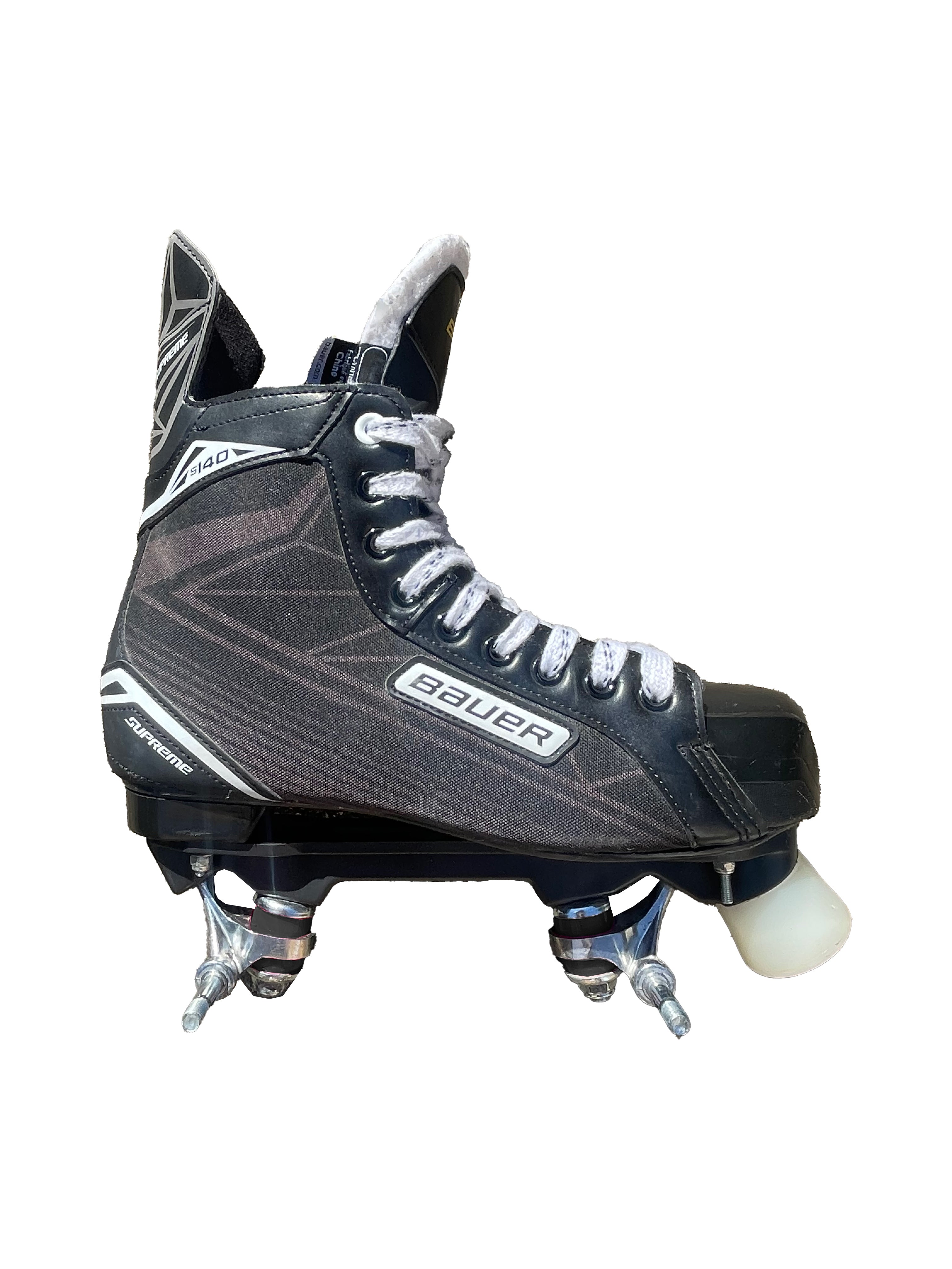 Renewed UK12 Bauer Elite s140 Quad Roller skates