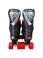 Renewed UK11.5 Bauer vapour X400 quad Roller-skates full build