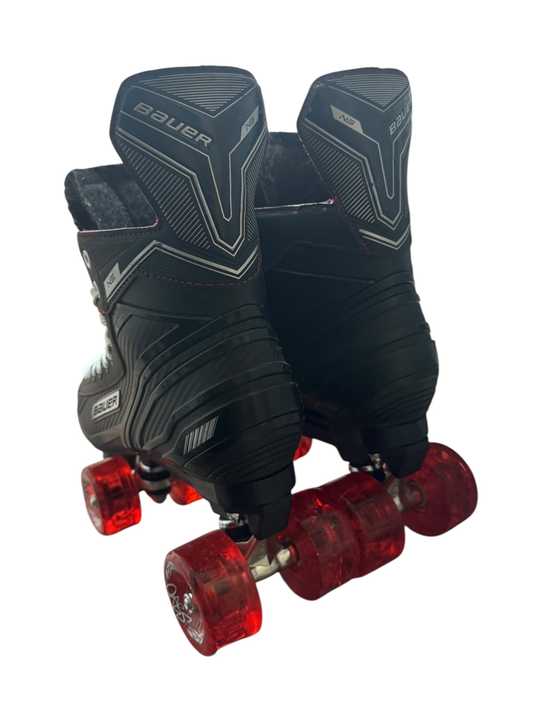 Renewed UK10.5 Bauer NS quad Rollerskates full build