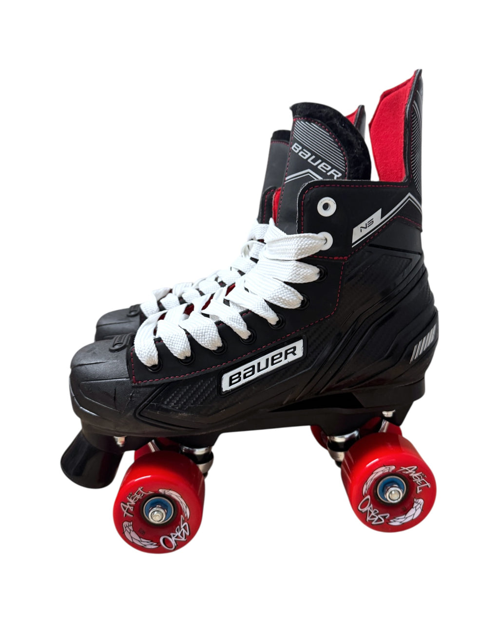 Renewed UK8 Bauer NS quad Rollerskates full build