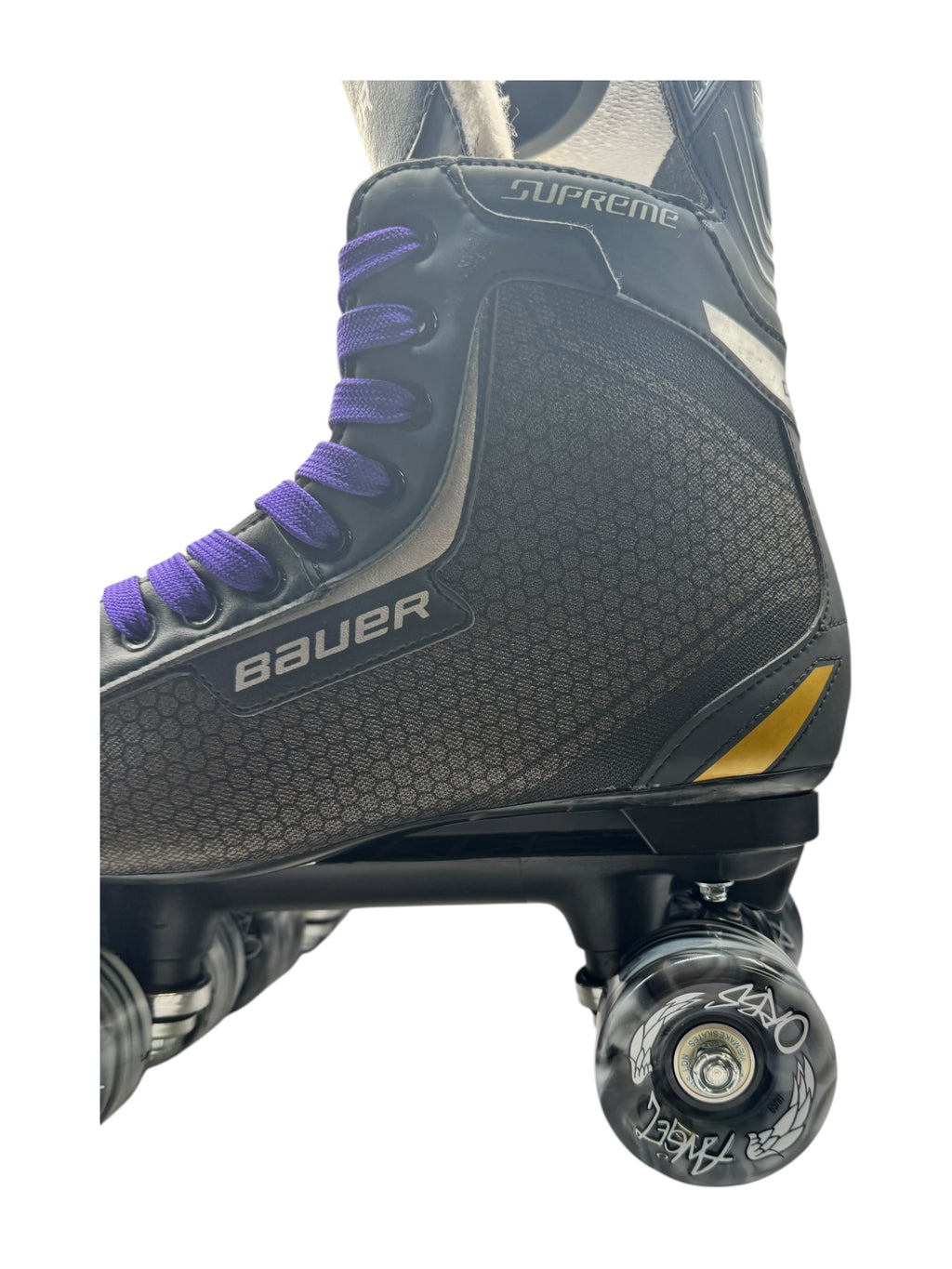 UK11 Bauer One.4 quad Rollerskates full build