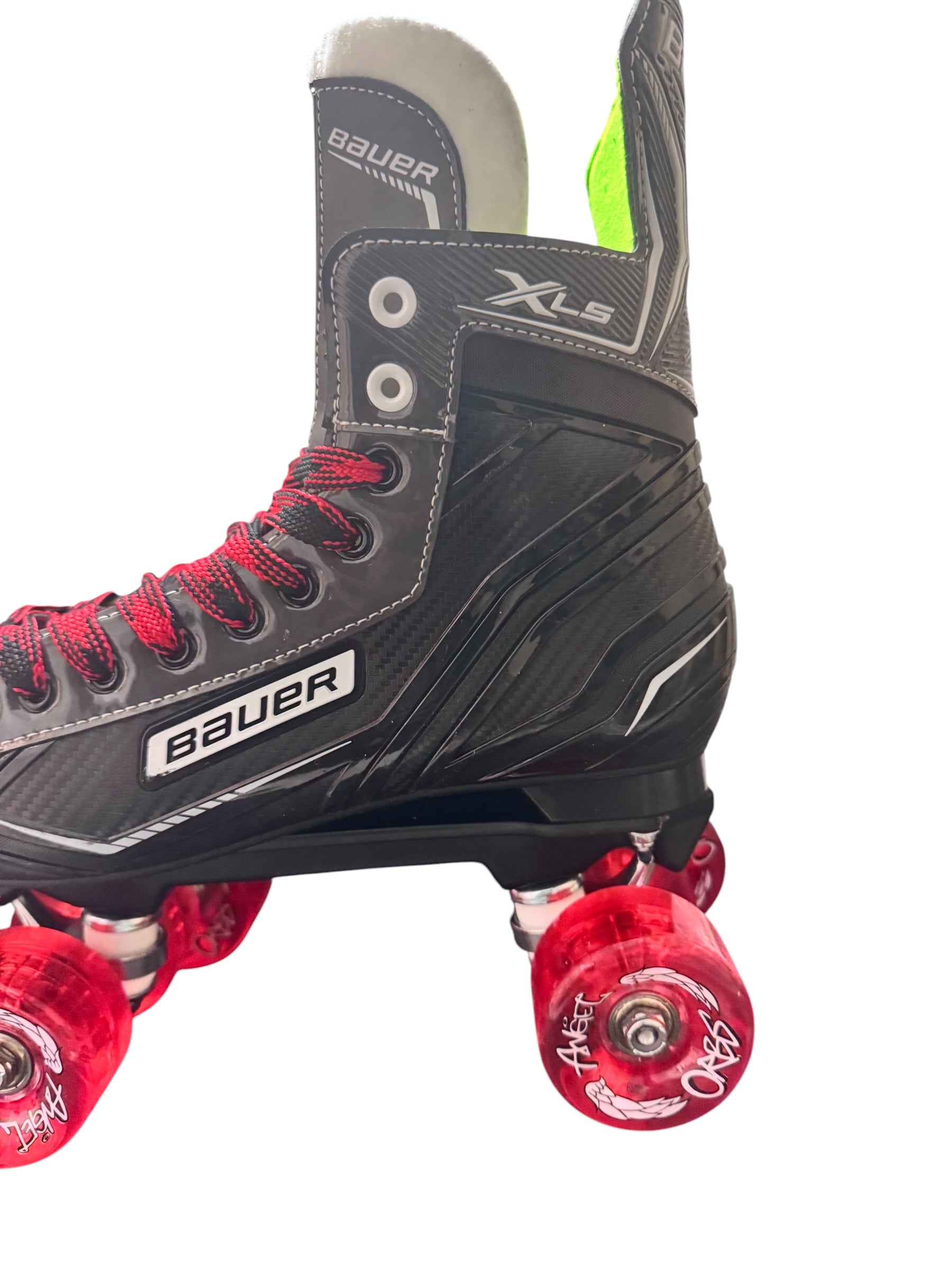 UK10.5 Bauer ELITE quad Rollerskates full build