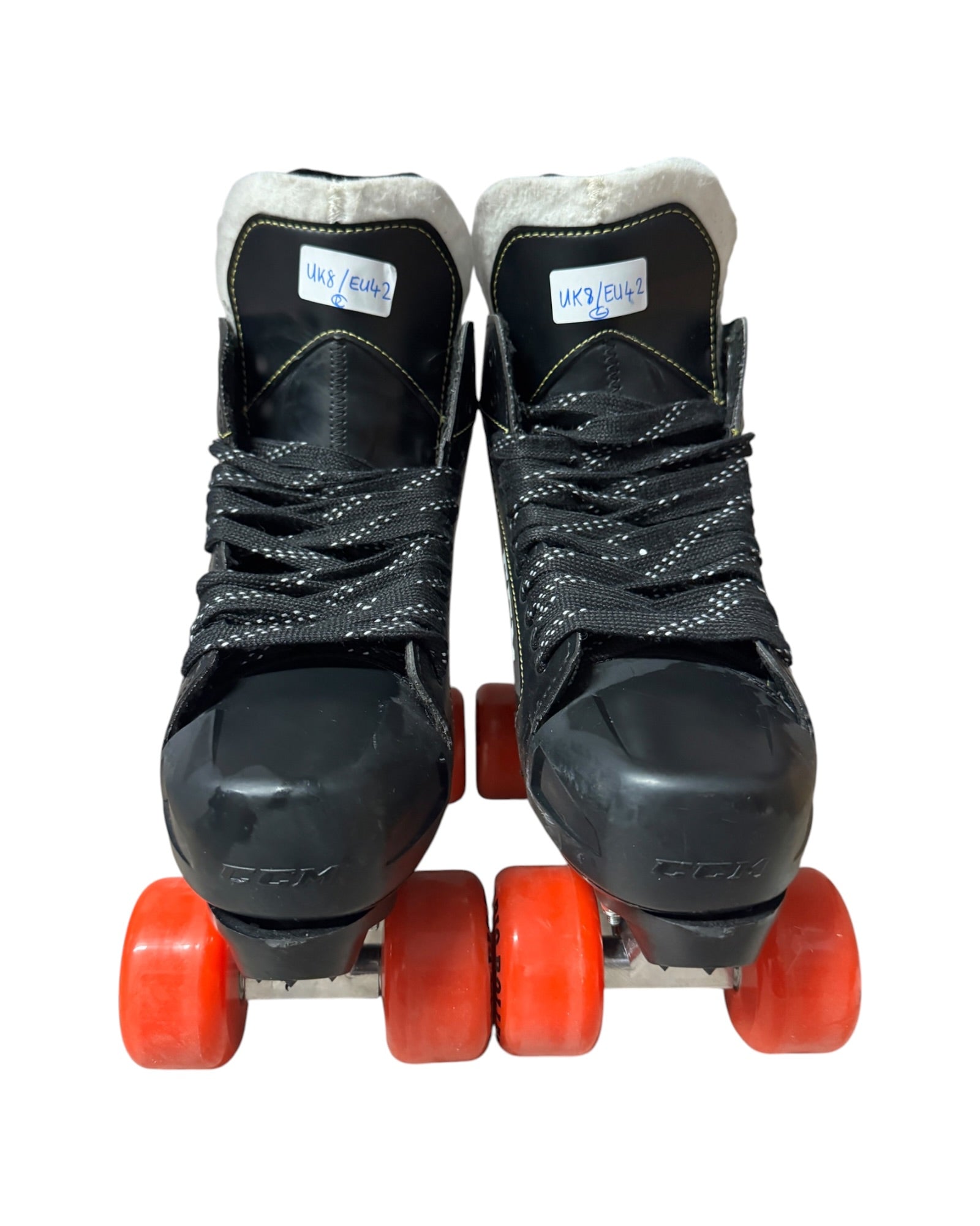 Renewed UEU42 UK8 CCM 9040 Quad Roller Skates Full build custom