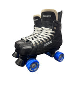 Renewed UK10.5 Bauer Nexus 100 quad Rollerskates full build