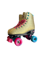 UK5 Rookie Bump V2 Roller disco Rollerskates Gold