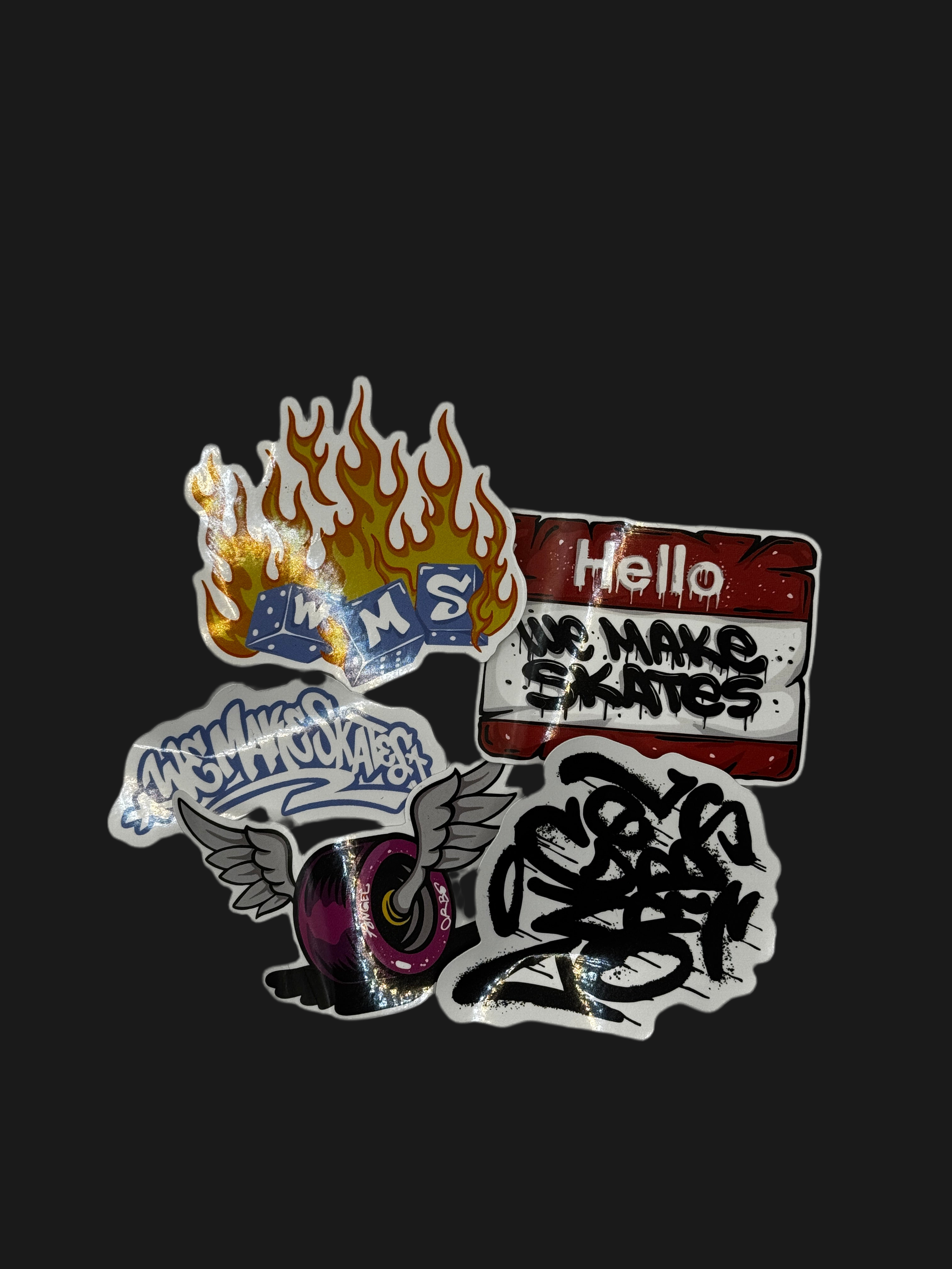 We Make Skate Sticker (5 pack)
