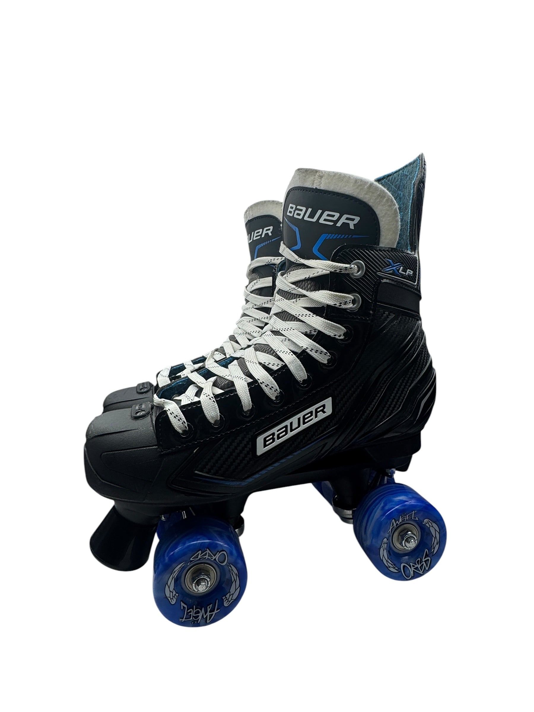Renewed UK8.5 Bauer XLP quad Roller-skates full build