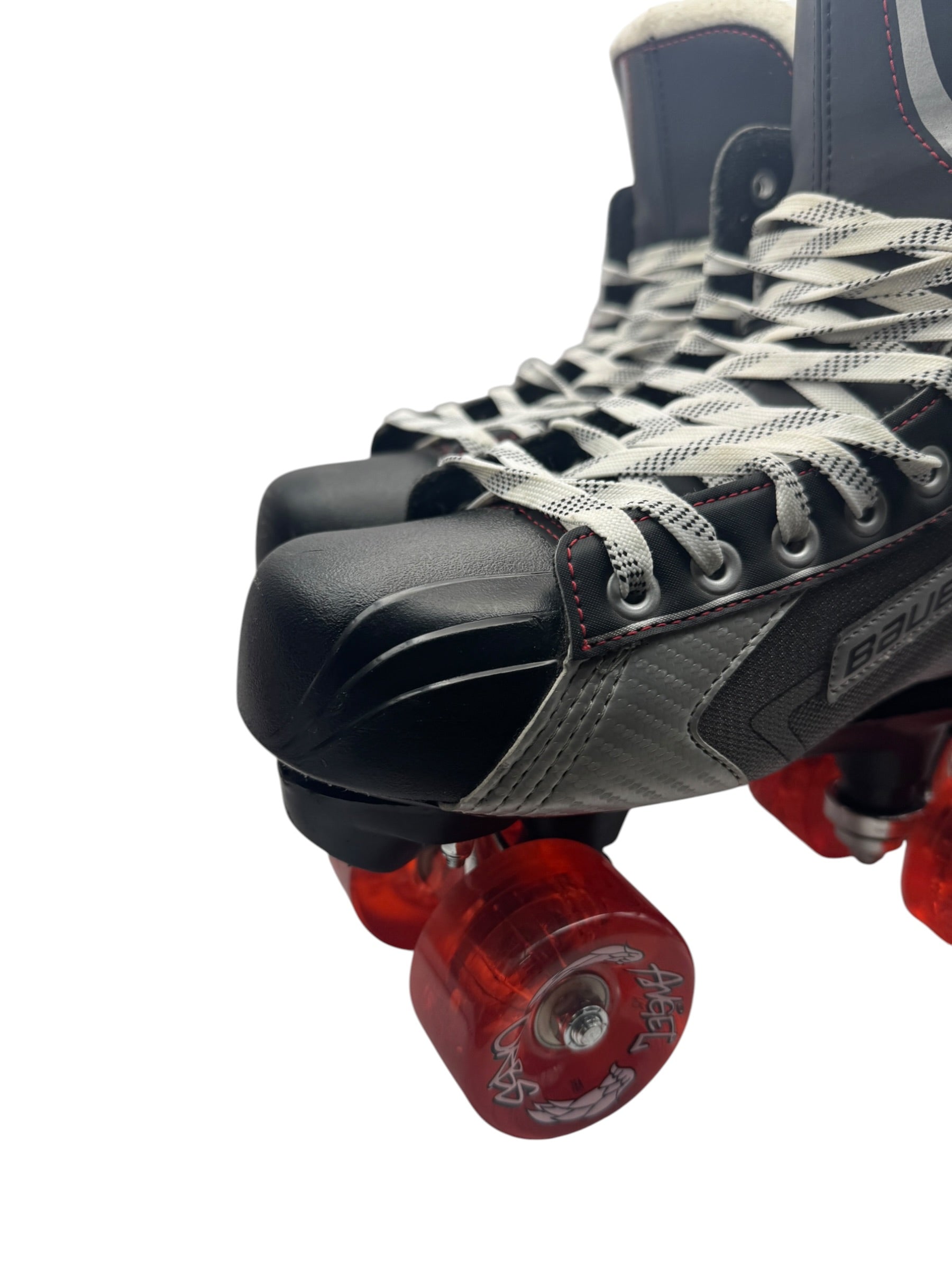 Renewed UK8.5 Bauer vapour elites quad Roller-skates full build