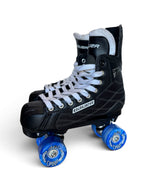Renewed UK8.5 Bauer Nexus 44 quad Roller-skates full build