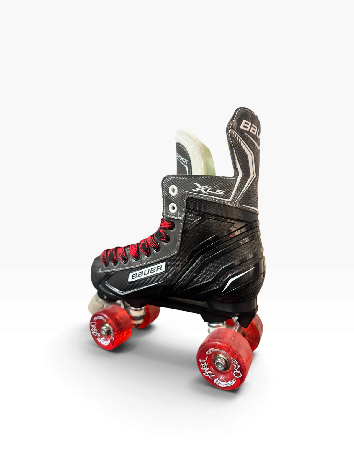 Renewed UK10.5 Bauer XLS quad Roller-skates full build