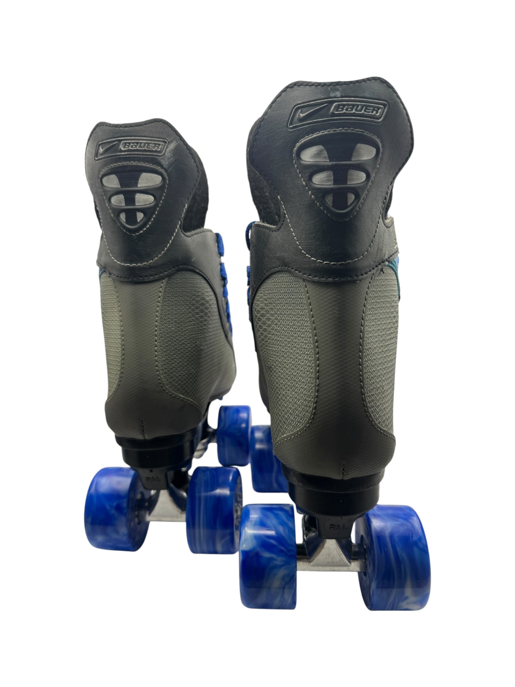 Renewed UK5 Nike Bauer supreme 11 Quad Rollerskates full build