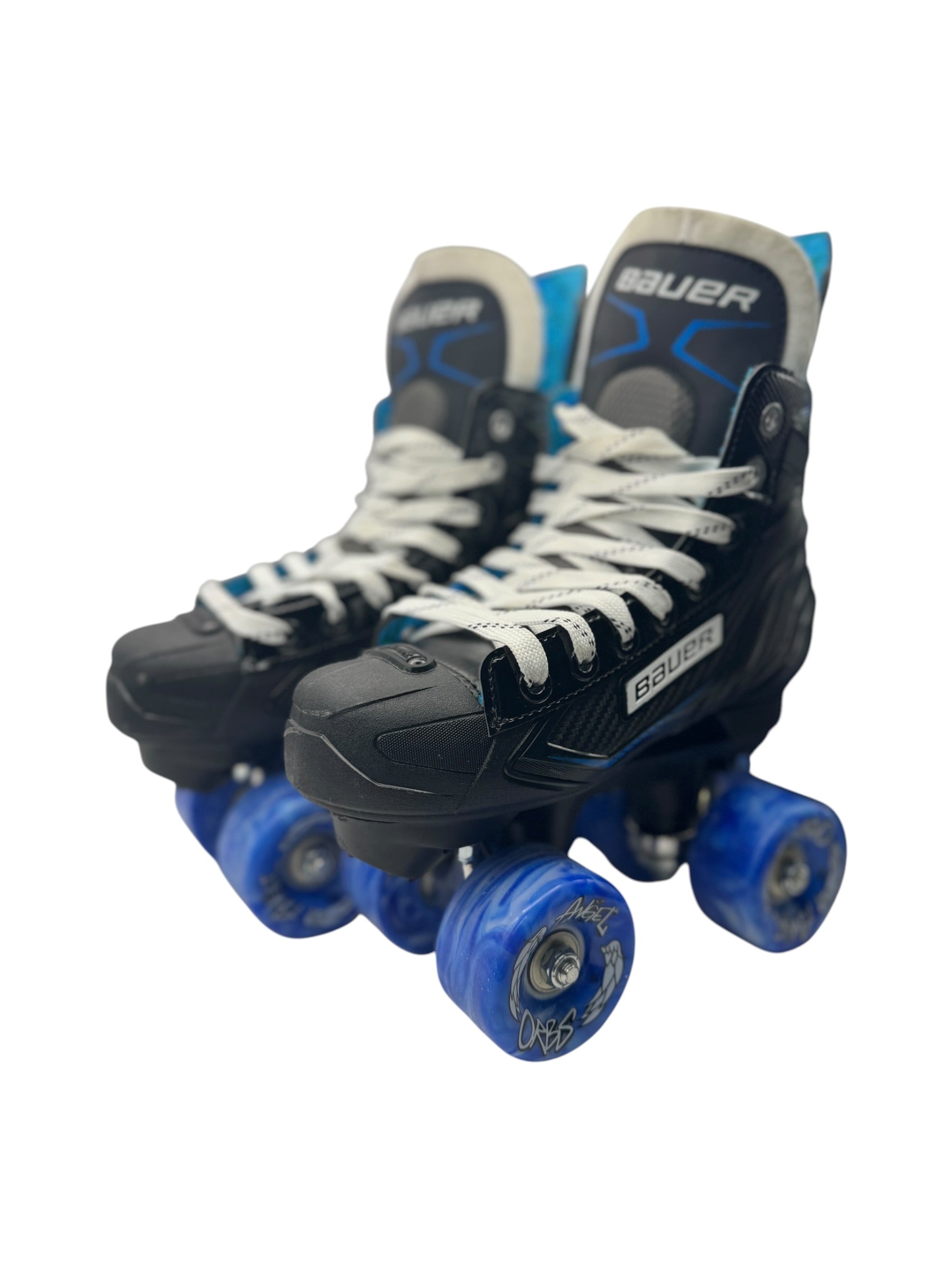 Renewed UK3.5 Bauer XLP quad Roller-skates full build