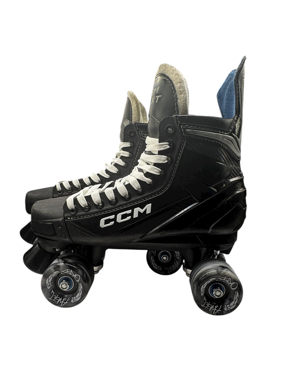 Renewed UK12 NEXT CCM quad rollerskates