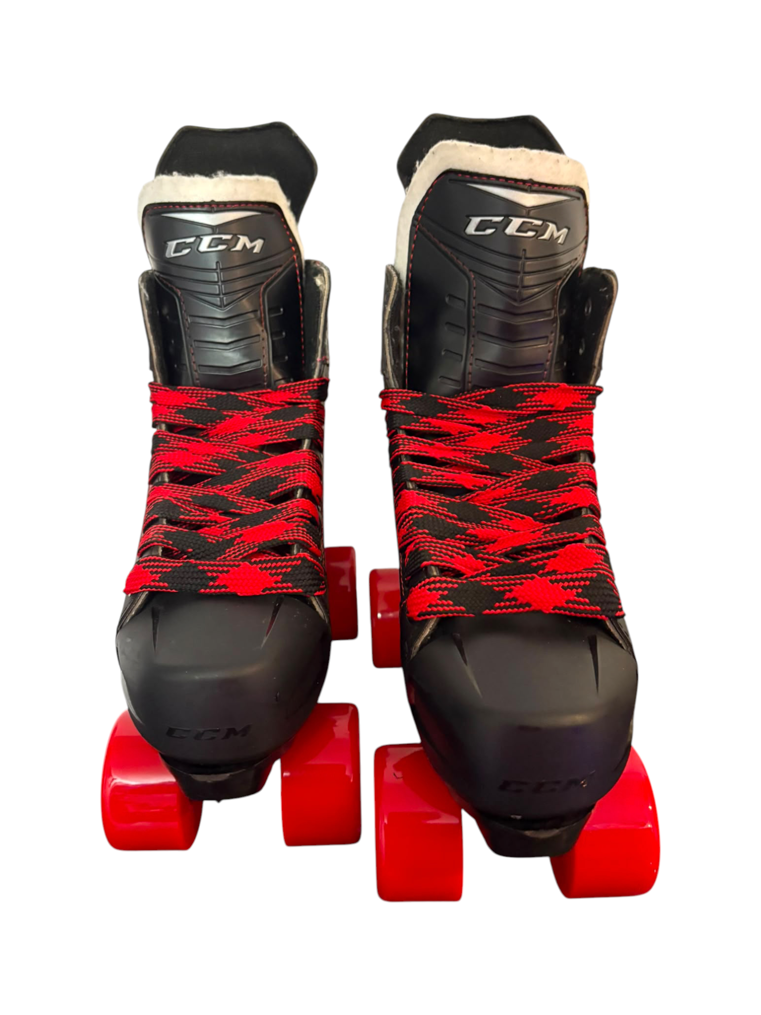 Renewed UEU41 UK7 CCM JETSPEED Quad Roller Skates Full build custom