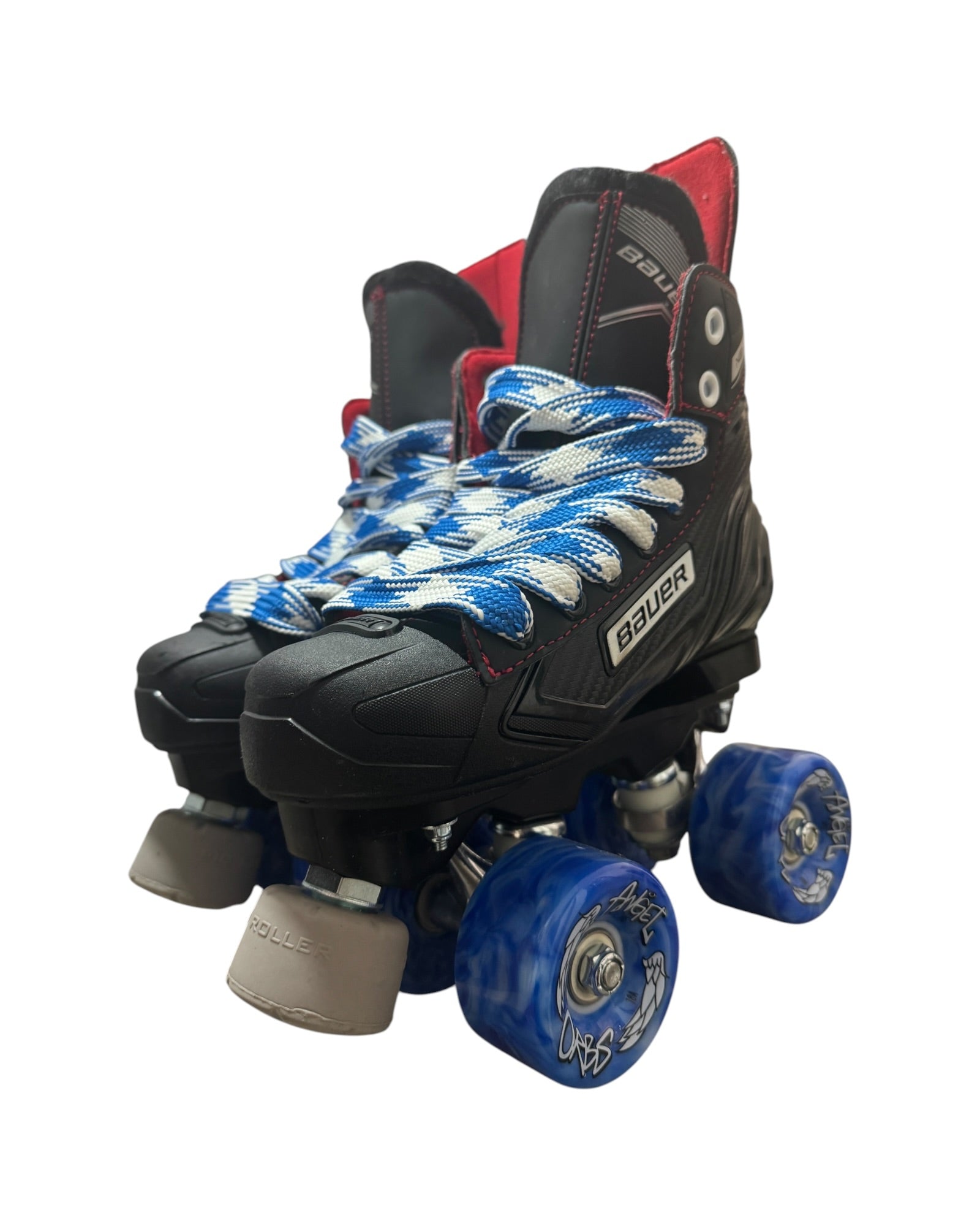 Renewed UK1.5 Bauer NS quad Rollerskates fullbuild