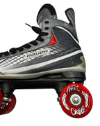 Renewed UK10 Bauer vapour X:15 Quad Roller Skates