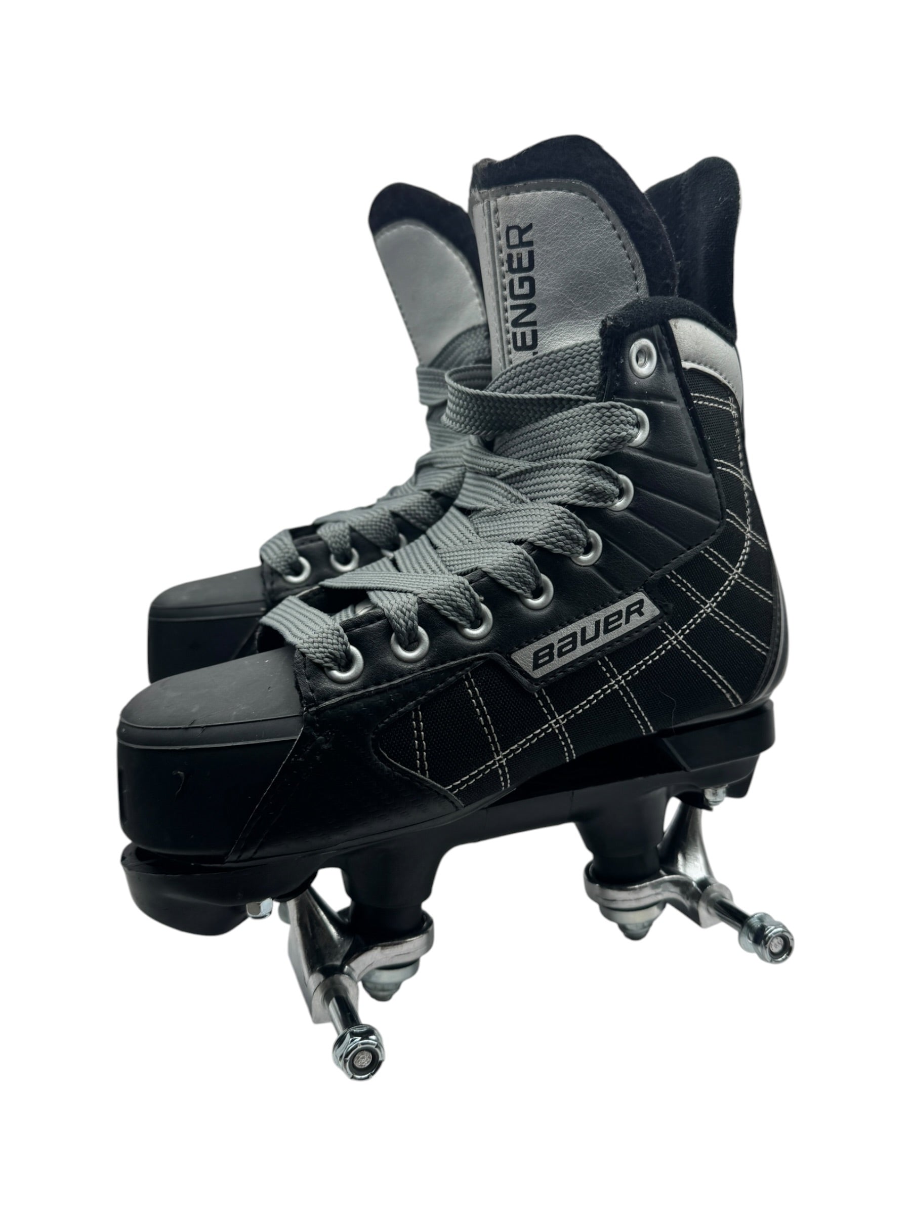 Renewed UK3.5 Challenges Bauer Quad Rollerskates
