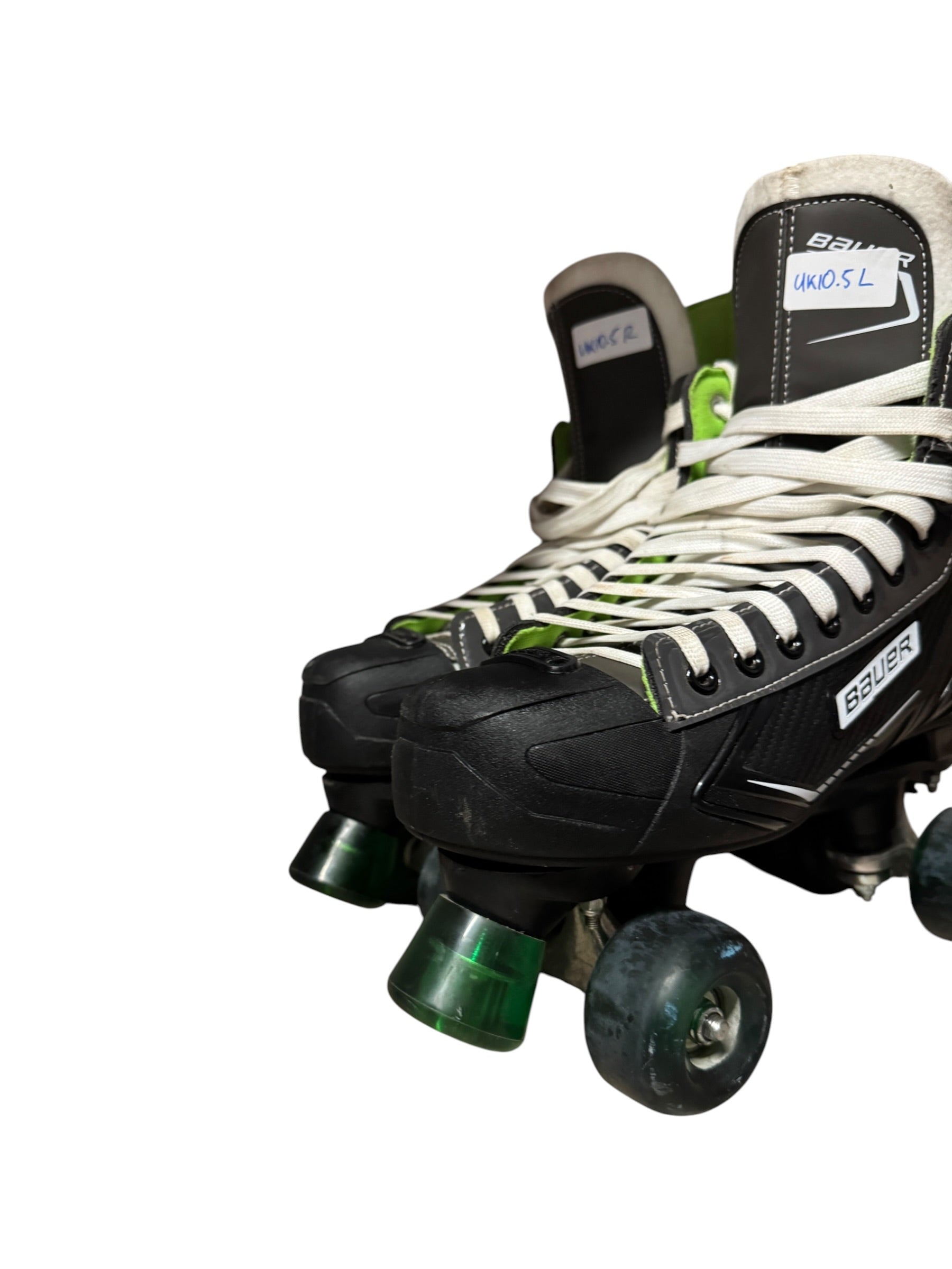 Renewed UK10.5 Bauer XLS quad Rollerskates full build