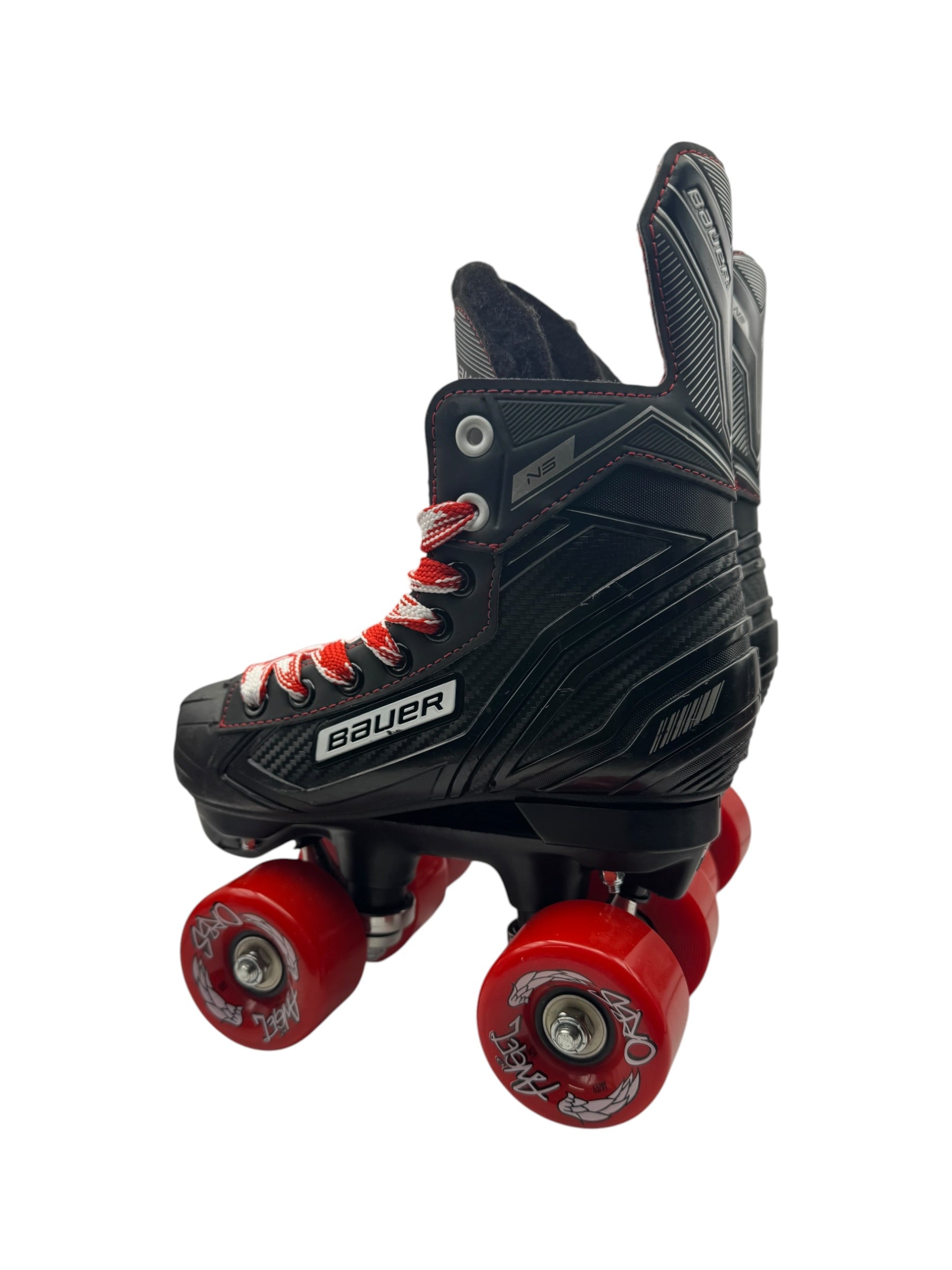 Renewed UK2.5 Bauer NS quad Roller-skates full build