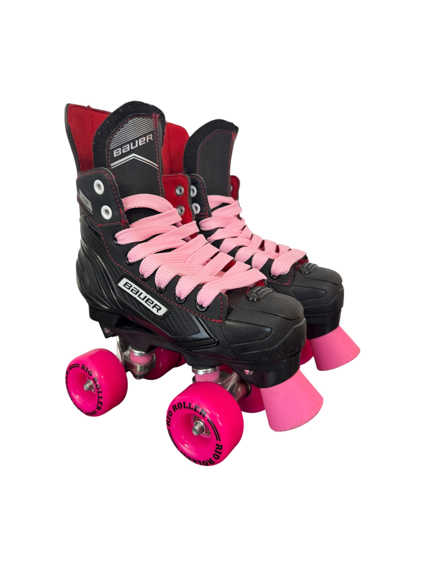Renewed UK3.5 Bauer NSX quad Roller-skates full build