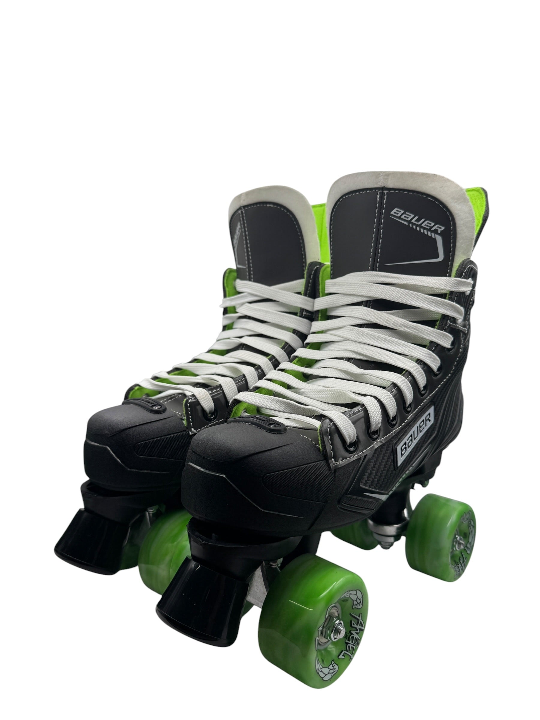 Renewed UK7.5 Bauer XLS quad Roller-skates full build