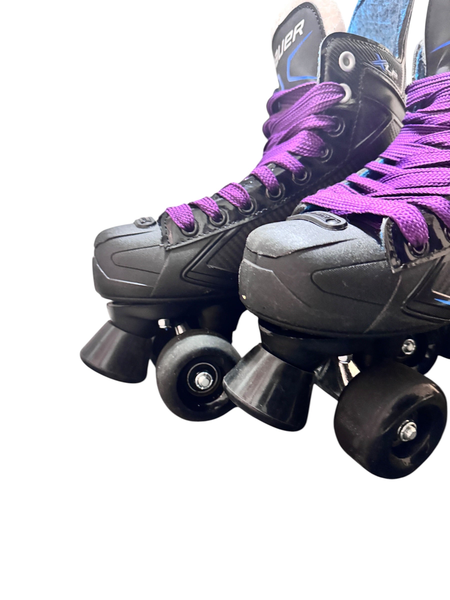 Renewed UK6.5 Bauer XLP quad Rollerskates fullbuild