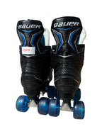 Renewed UK6.5 Bauer XLP quad Rollerskates fullbuild