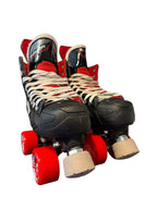 Renewed UK7.5 Bauer NSX quad Rollerskates fullbuild