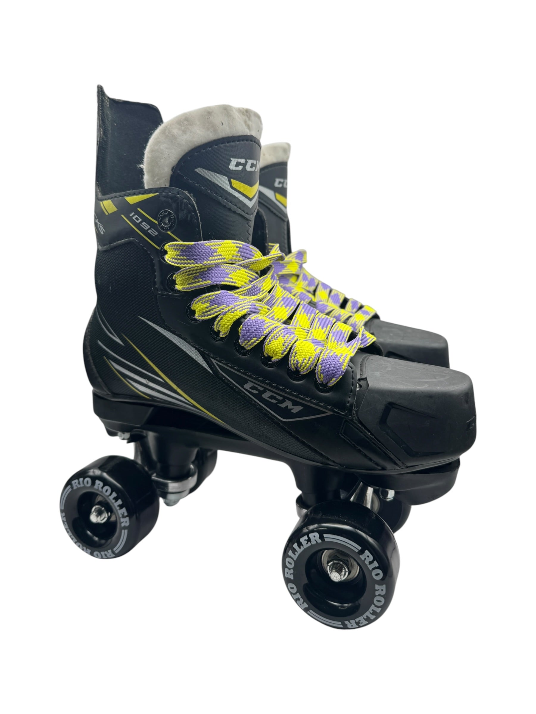 Renewed EU39 UK5.5 CCM AS Quad Roller Skates Full build custom