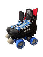 Renewed UK2.5 Bauer NS quad Roller-skates full build