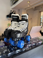 Renewed UK8.5 Bauer Nexus 44 quad Roller-skates full build