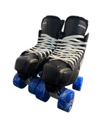 Renewed UK8.5 Bauer Nexus 5000 quad Roller-skates full build