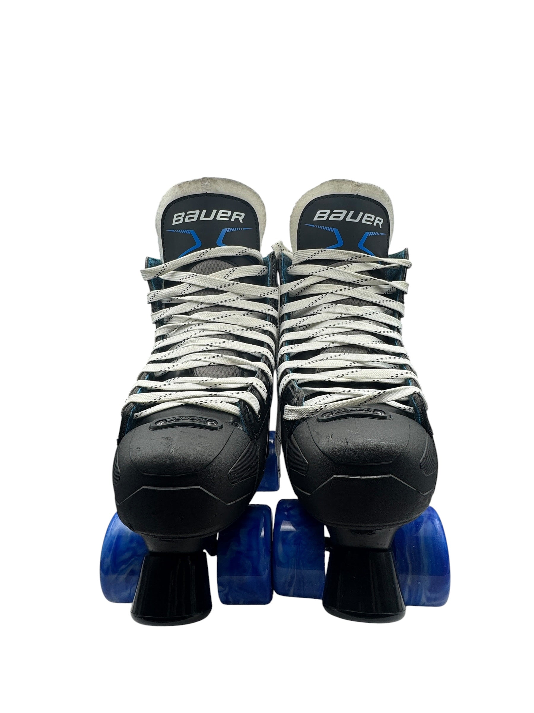 Renewed UK8.5 Bauer XLP quad Roller-skates full build