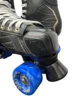 Renewed UK10.5 Bauer Nexus 100 quad Rollerskates full build