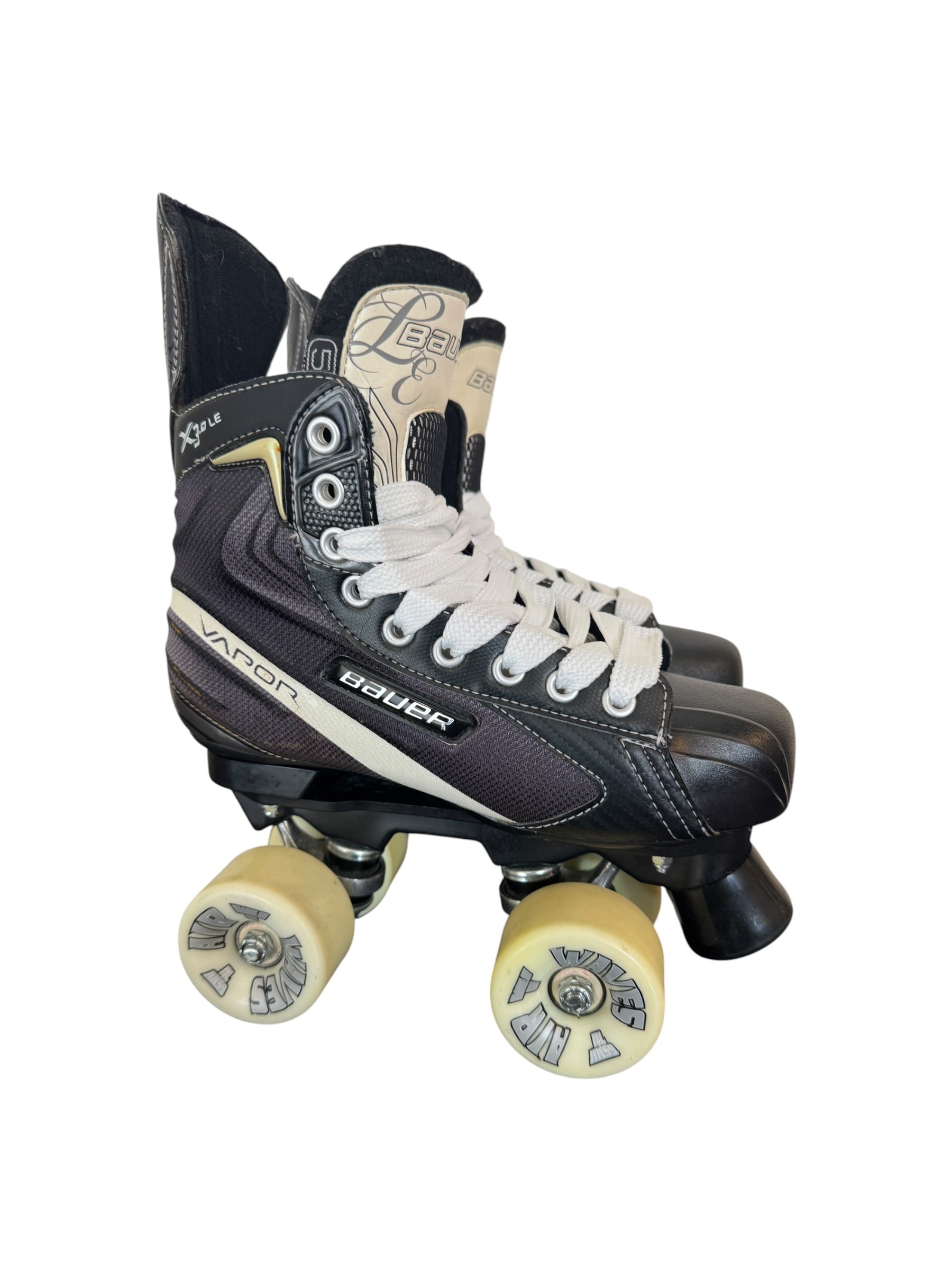 Renewed UK5.5 Bauer X3.5 LE quad Roller-skates full build