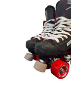 Renewed UK3.5 Bauer Elite quad Roller-skates full build