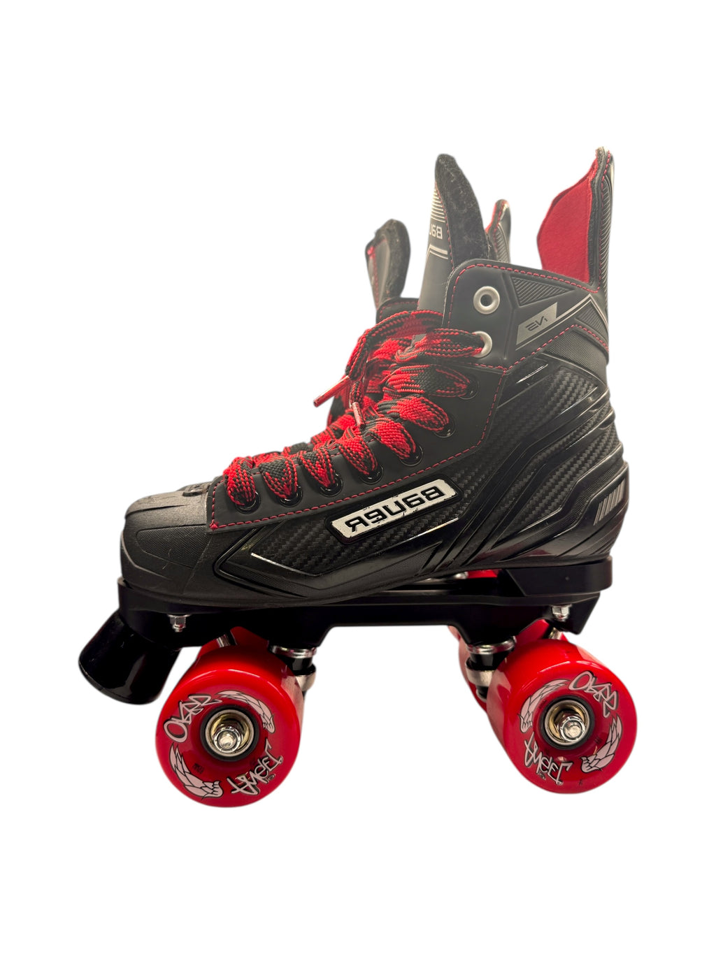 Renewed UK5 Bauer NS quad Rollerskates full build