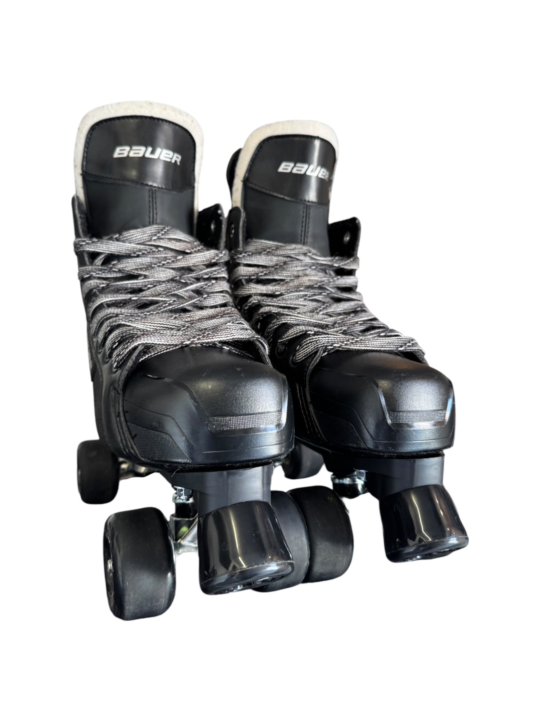 Renewed UK10.5 Bauer 140 quad Rollerskates full build