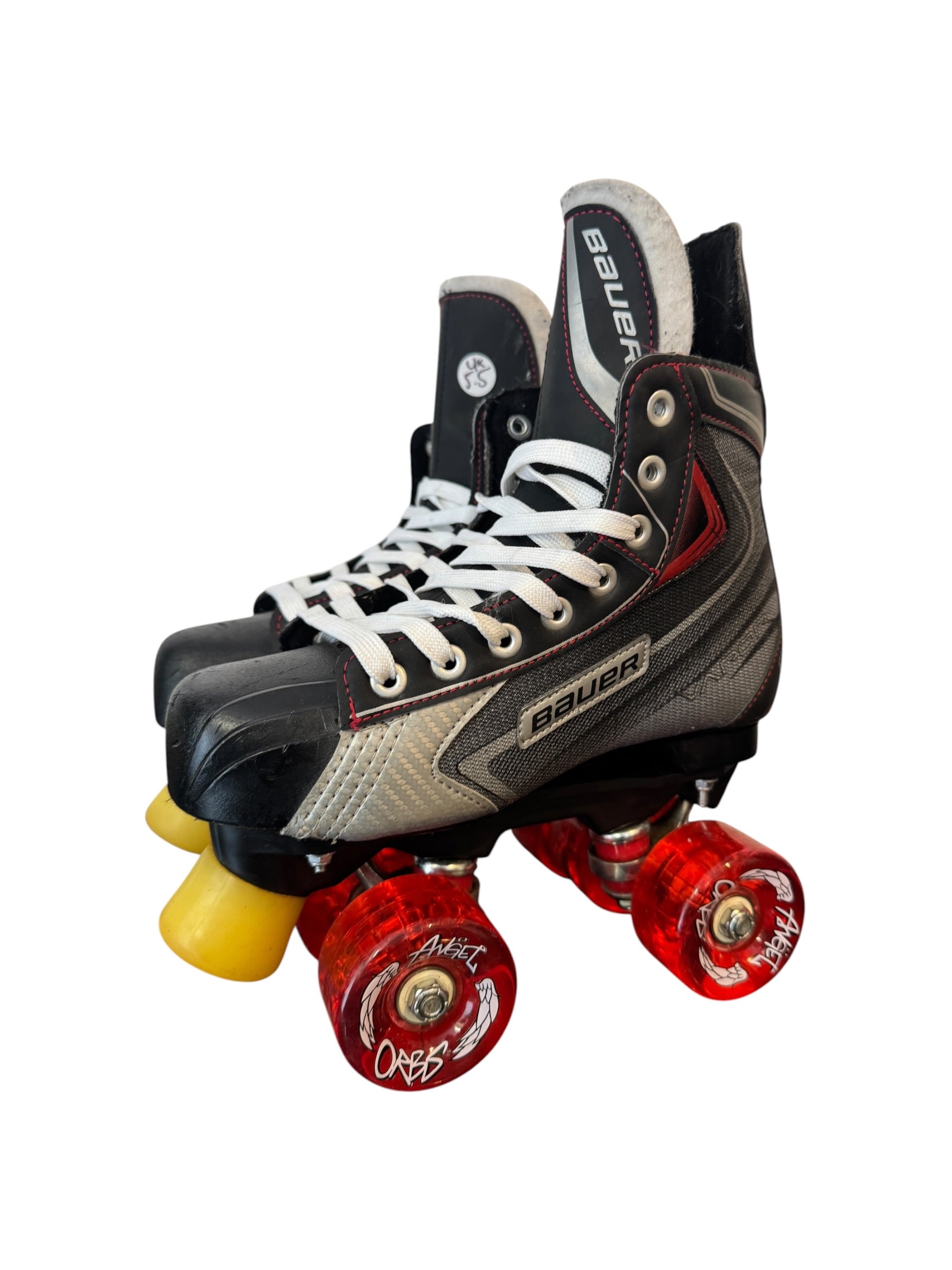 Renewed UK5.5 Bauer vapour X quad Roller-skates full build