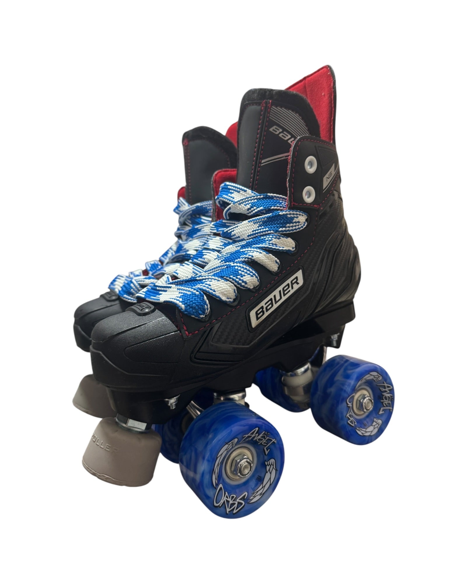 Renewed UK1.5 Bauer NS quad Rollerskates fullbuild