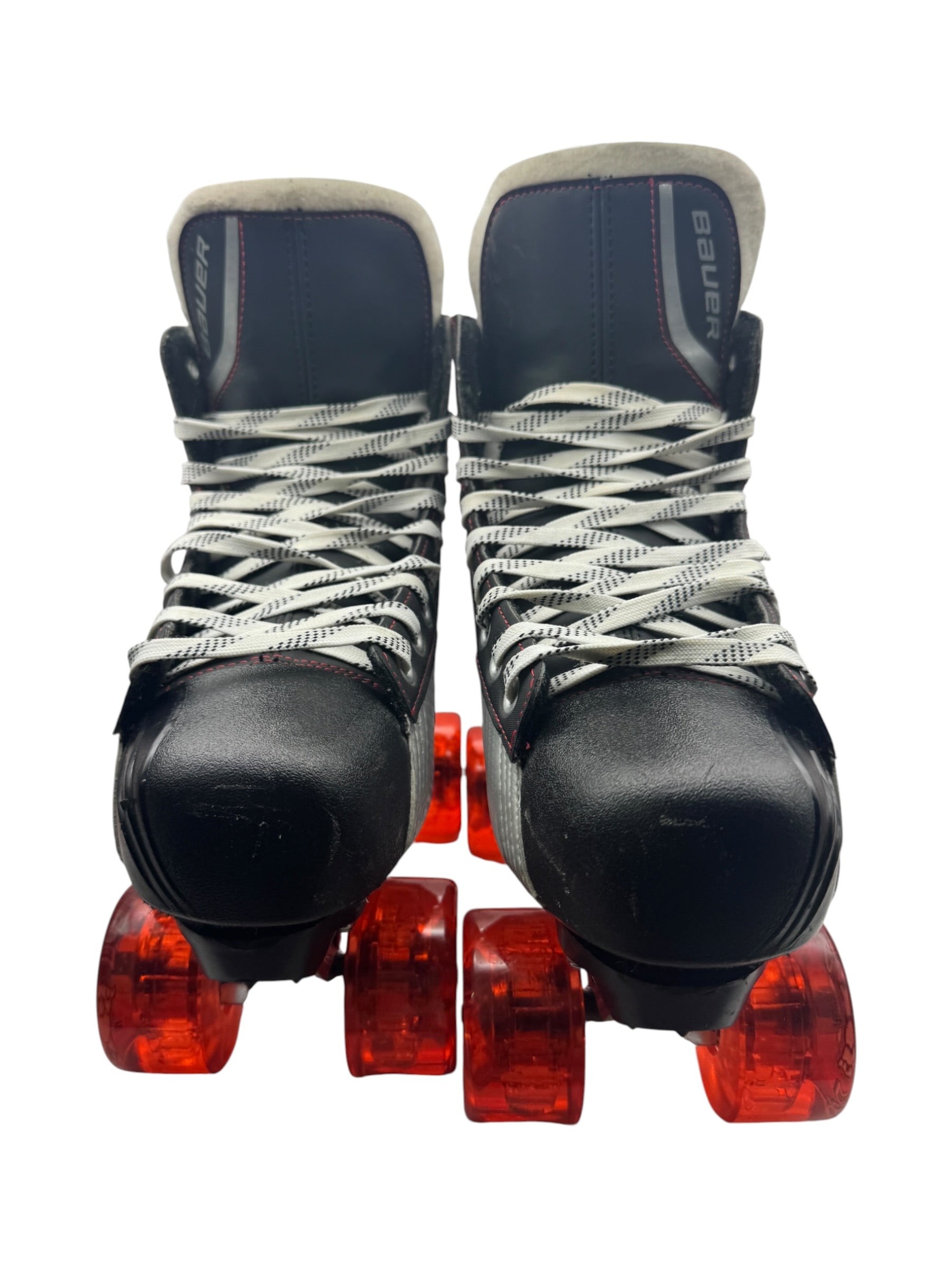Renewed UK8.5 Bauer vapour elites quad Roller-skates full build