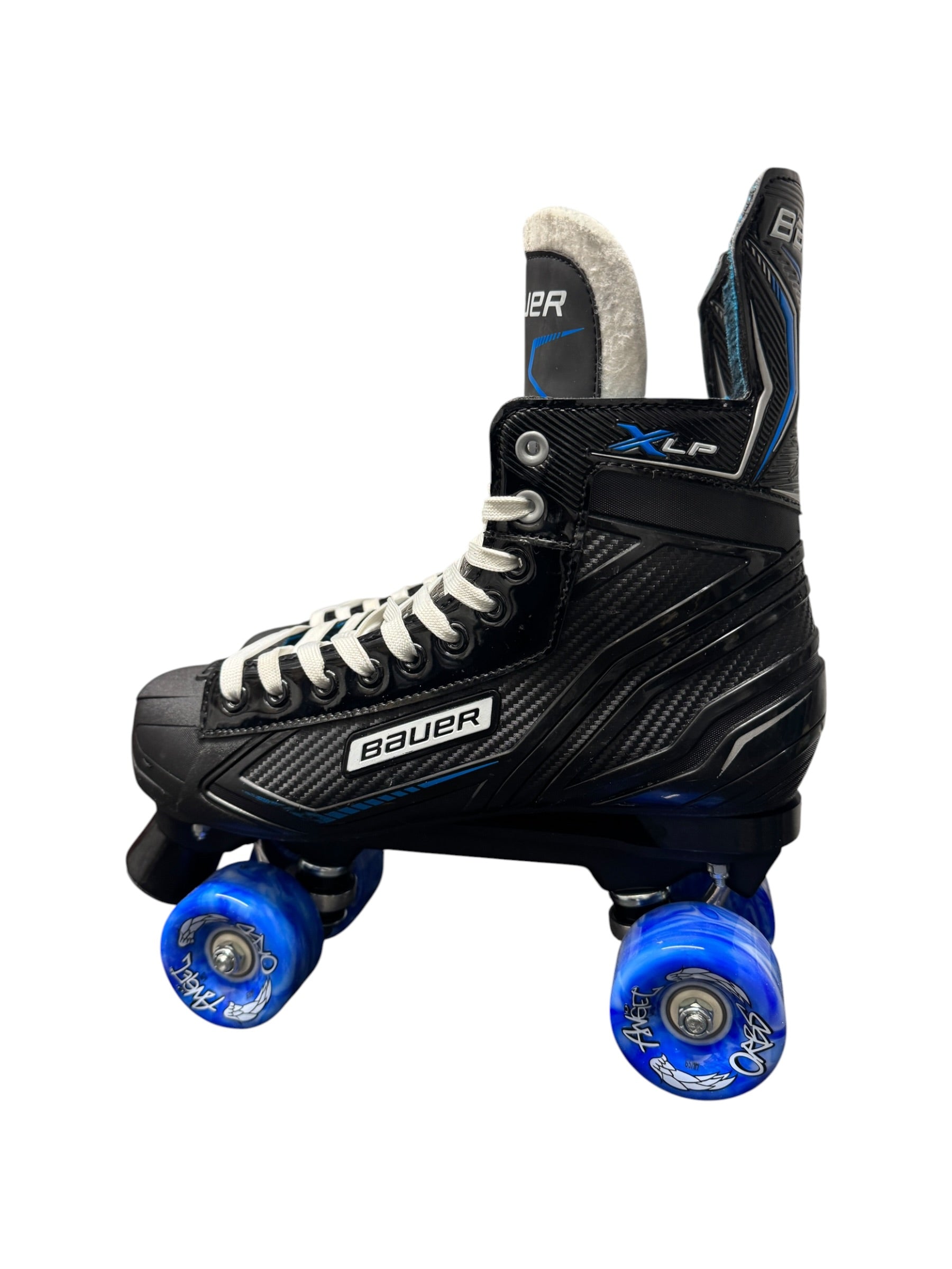 Renewed UK11.5 Bauer XLP quad Roller-skates full build