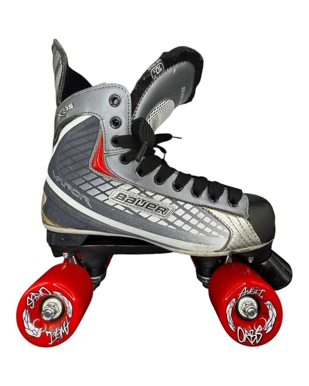 Renewed UK10 Bauer vapour X:15 Quad Roller Skates